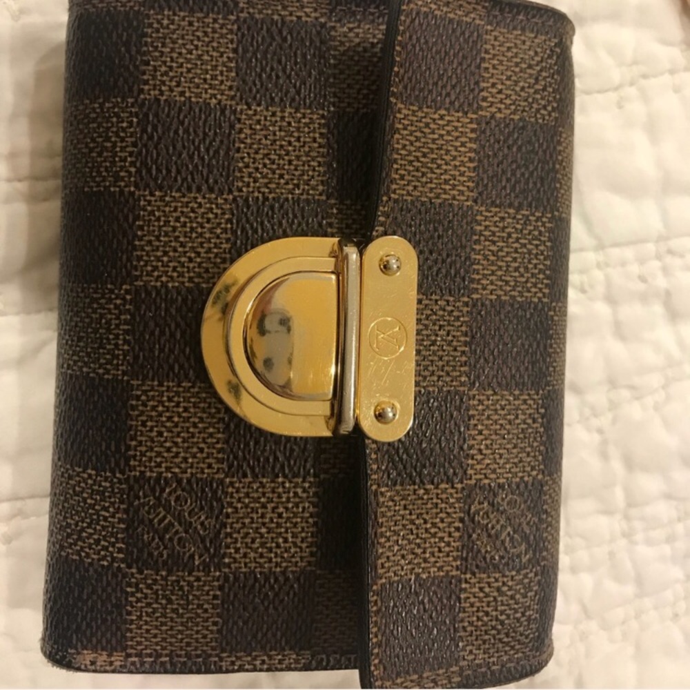 Lv joey damier ebene koala clasp Louis Vuitton